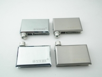 Glass cabinet door hinge open pore hinge No frame glass accessories Open Pore Glass Door Fixed Clip Up And Down Bilateral Clips