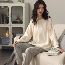 Sandro Vicari Sleeping Womens fall new pure cotton long sleeve big code extras for casual home wear