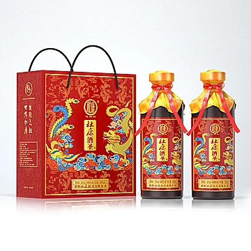 【杜康酒厂直发】浓香型白酒500ml*2瓶[300元优惠券]-寻折猪