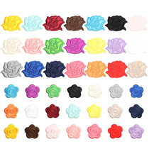 Free Sewn Self-Adhesive Down Clothing Cloth Patch Repair God No Mark Flower Embroidered Flower Patch Patch Clothes Breaking Hole Patch Cloth