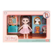 (Little Girls special share) Enba loolie scene gift box Barbie toy ch