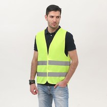 Reflective vest construction site construction breathable traffic riding night safety driver clothes fluorescent vest