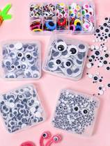 Activity small eye stickers stereo children hand material moves cartoon animal plastic fake eye sticker toy