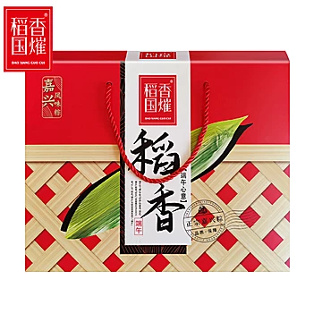 【稻香国熣】端午节粽子礼盒1000g[29元优惠券]-寻折猪