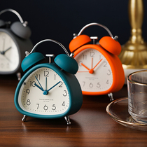 2022 new alarm clock students use powerful wake-up call to wake up the god instrumental big bell desktop alarm bells minimalist and luxurious style