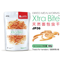 Jolly Zolly Bread Worm Dry Golden Silk Bear Siesch Bear Hamster Sage Pudding Snack 60g tonic calcareous protein