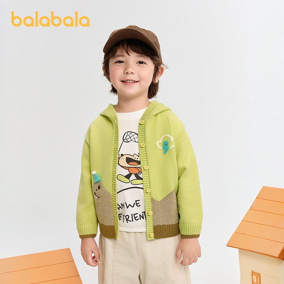 Balabala balaOne baby cardigan sweater boys and girls embroidered jacquard sweater 2025 new autumn clothes
Balabala balaOne baby cardigan sweater boys and girls embroidered jacquard sweater 2025 new autumn clothes
