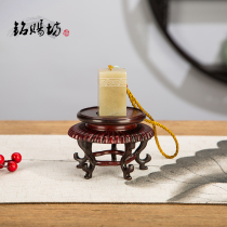 Red Acid Branches Skirt Himaa Few Base Solid Wood Micro Vases Purple Sand Pot Handicraft Swing Pieces Bay Flowers Shelf Red Wood