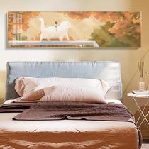 Bedside painting 2021 new bedroom decorative painting Bedside painting frame free hole wall painting Wall painting hanging painting Nordic style