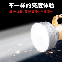 220W black pit fishing xenon lamp strong light long-range 3000 meters to lure fish yellow and white light hernia night fishing searchlight crucian carp