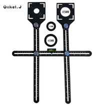 Universal adjustable tool bricklayer glass fixed punching multi-function tile artifact tile opening locator