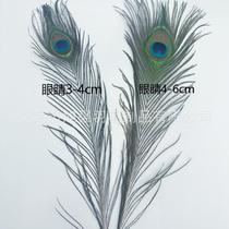 Peacock Funny Cat Earrings Hair Accessories Stage Peacock Feather Headwear Manufacturer Feather Decoration Flower Ornaments Big Eyes