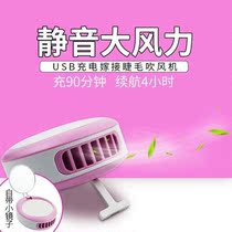 Eyelash Hair Dryer Graft Little Fan Blow-dryer Mini Portable Handheld Usb Charging Memascara Special Tool