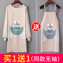 Kitchen Sauté Cooking cooking clothes full body protective clothing apron long sleeve hood waterproof and greaseproof