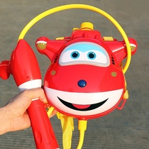 Children's Water Gun Female Treasure Super Flying Man Children's Water Gun Large Capacity Pumping Water Gun Backpack for Boys and Girls