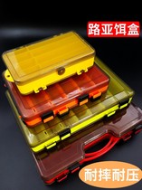 Japan Import Lujah Bait Case Double Portable Box Fishing Equipment Box Multifunction Mino Soft Bait Double Sided False Bait