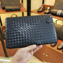 BV WHQN MAQH handbag male leather handbag handbag handbag handbag handmade knitting envelope