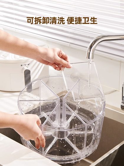 Ecoco 곡물 저장 상자를 회전시키고 쌀 양동이, 곤충 방지 및 수분 방지 가정 파티션 쌀 탱크로 나눌 수 있습니다. Ecoco 곡물 저장 상자를 회전시키고 쌀 양동이, 곤충 방지 및 수분 방지 가정 파티션 쌀 탱크로 나눌 수 있습니다.