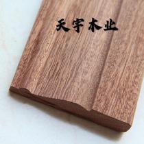 Shabili natural solid wood line door trekking line semi-circle flat wire clitoral line decorative furnishing lines etc.