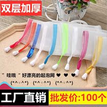 Soap net pocket bag Handmade soap foaming net bag Soap net storage face washing bath soap net bag Cleansing foaming gun net