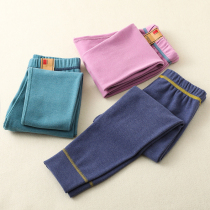 children's fleece thermal pants thickened fleece boys' autumn pants baby pants underwear stretch spring autumn hot cotton pants