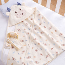 The newborn baby bag was embraced by the pure cotton of the summer thin newborn and was added to the thick baby wrap quilt in spring and autumn and winter