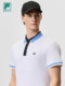 Fila FileGolf 남자 라펠 단락 폴로 셔츠 2025 여름 새로운 스포츠 및 캐주얼 선 보호 탑 Fila FileGolf 남자 라펠 단락 폴로 셔츠 2025 여름 새로운 스포츠 및 캐주얼 선 보호 탑