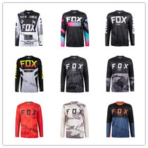 FOX Summer New Cross-country Motorcycle Speed Downwear Mountain Bike Locomotive Riding long sleeve blouses breathable customizations