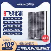 Philips air purifier strainer 2428 filter core fit AC2880 2886 2888 2890 2878 2878