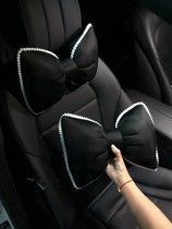 Apply Mercedes BMW Audi car headrests Neck Pillow Cartoon Upscale Car with waist resting on pillows on pillows