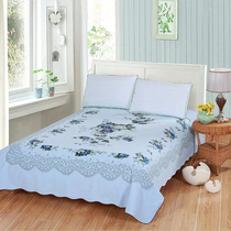 Cotton twill Shanghai old-fashioned national cotton sheets thickened polished single double old coarse cloth sheets single sheet single sheet