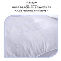 Pillow single male and female students single dormitory pillow core plus pillowcase only for household pillows