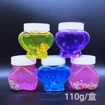 New Crystal Clay Non-toxic Sparkling Glue History of Lyme Nose Mud Jelly Iceberg Clay clay Clay Hand made without dipping hands