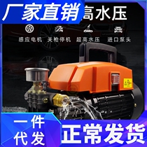 Small flying fish 1500w pressure washing machine portable brushed car water pump car wash water gun fully automatic cleaner