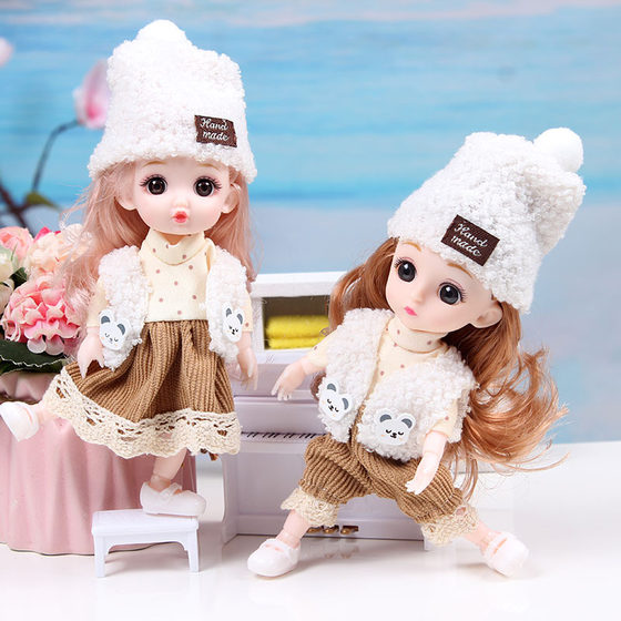 Mini doll girl toy small princess Aisha doll doll set can be replaced 2025 new gift box
Mini doll girl toy small princess Aisha doll doll set can be replaced 2025 new gift box