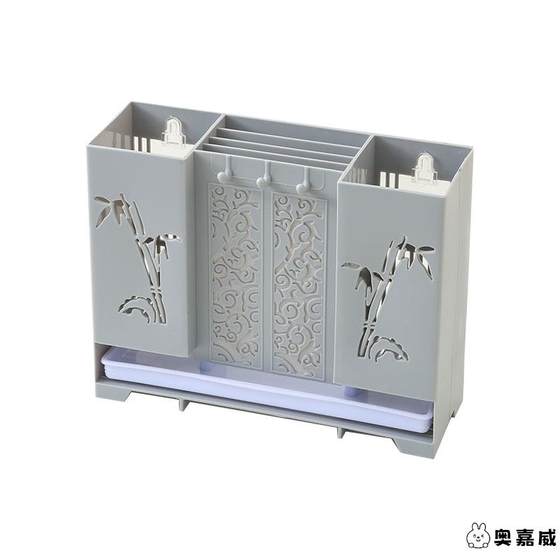젓가락 저장 상자 다기능 가정 벽 장착 나이프 홀더 젓가락 케이지 주방 숟가락 젓가락 상자 배수 젓가락 튜브 젓가락 저장 상자 다기능 가정 벽 장착 나이프 홀더 젓가락 케이지 주방 숟가락 젓가락 상자 배수 젓가락 튜브