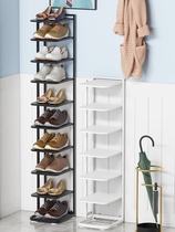 Slim shoe cabinet ultra-thin simple modern multi-layer dustproof narrow storage shoe rack home door indoor simple shoe cabinet