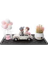 Car decorations lovers ornaments high-end car accessories ornaments creative couples interiors