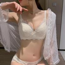New items lingerie women ultra slim bra large breasts with small coaly collection of auxiliary milk anti-sagging sexy lace bra suit