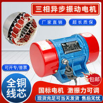 yzs vibration motor 380v three-phase asynchronous vibrating screen motor vibrating motor yzo dehydration screen bin wall vibrator
