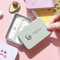 Li now same candy tinplate box cartoon iron storage box iron box gift card tinplate box