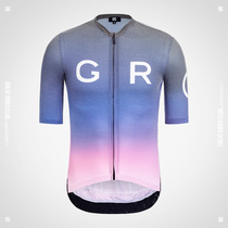 GRC's endless spring and summer FADE Tianshi Printed Highway Bicycle Ride suit Male breath short sleeve top PRO