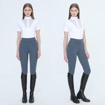 179 Hillman 3D full rubber non-slip high waist super elastic equestrian riding breeches ladies