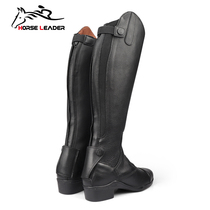 Imported cowhide equestrian boots women comfortable breathable riding boots boys shoes equestrian equipment can be customized