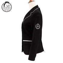 Caavassion Barrier Rider (ladies) blouses black comfortable equestrian-horse with 8102206