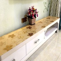 Waterproof and soft glass custom tablecloth TV cabinet tablecloth transparent coffee table tablecloth Crystal Board dining table anti-oil and anti-scalding