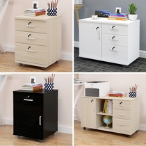 Office filing cabinet wooden office cabinet dense filing cabinet short cabinet Cabinet locker under table drawer small cabinet with lock drawer