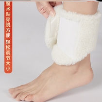 Thickened Wool ankle protective foot wrist cover warm men and women feet neck ankles protective sleeves joint cold and warm