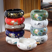 Ashtrays Ceramic Creative Personality Fashion Windproof Big room Office Home Central European Style Tide Ashtray