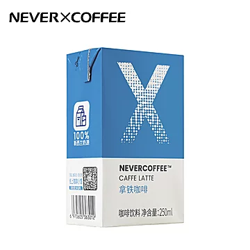 Nevercoffee丝滑拿铁味咖啡250nl*6盒[10元优惠券]-寻折猪